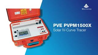 Pve Pvpm1500X I-V Solar Curve Tracer