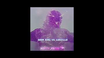 Godzilla vs Skar king | Evolved Godzilla edit | #shorts #godzilla #edit #gxk #battle