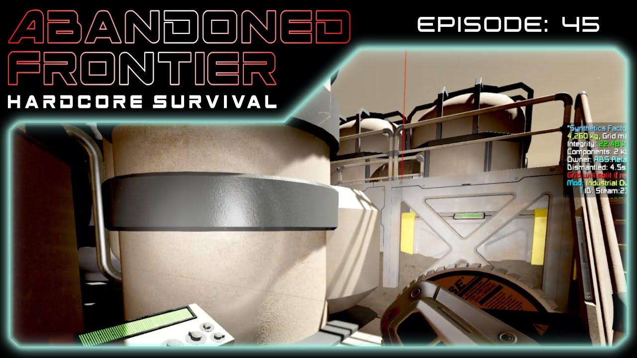 Abandoned Frontier Ep 45 - Power Problems - Space Engineers - YouTube