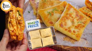 Stuffed Breakfast Crepes Make & Freeze Ramzan Special Recipe By Food Fusion screenshot 4