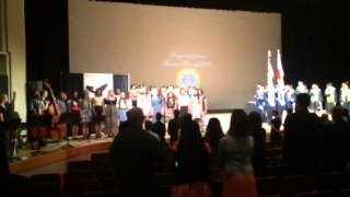 Misawa AB Japan Edgren High School Graduation 2015