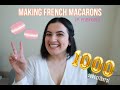How to make french macarons  memoni with english subtitles