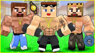 Kerem Komi̇ser, Zengi̇n Ve Faki̇r 100 Gün Boyunca Kas Yapti - Minecraft
