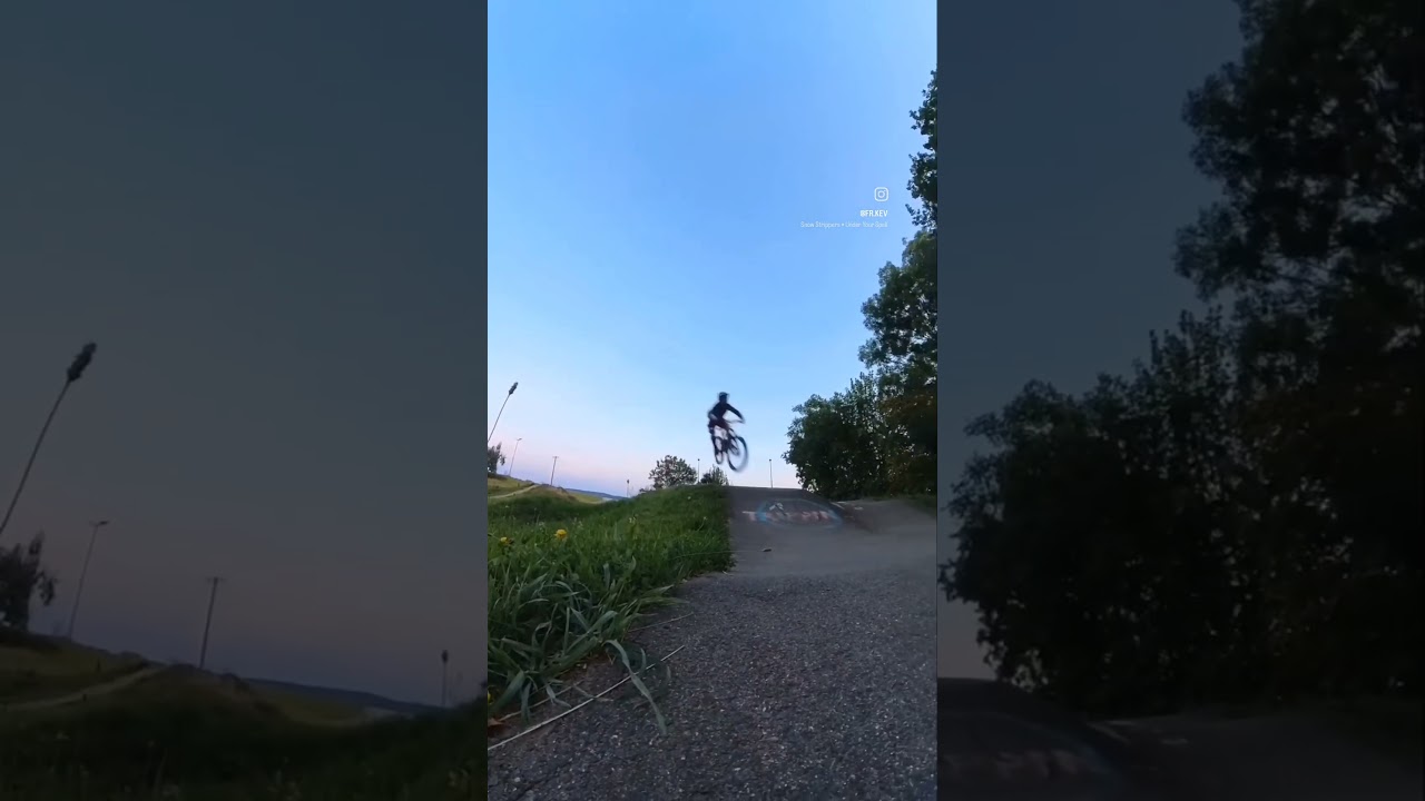Mtb while Sunset is the best  