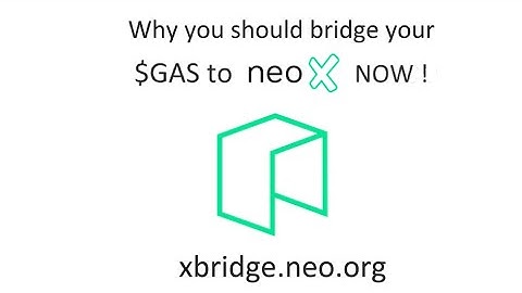 why you should bridge #GAS to Neo X ( Neo Blockchain Neoblockchain #NEO )