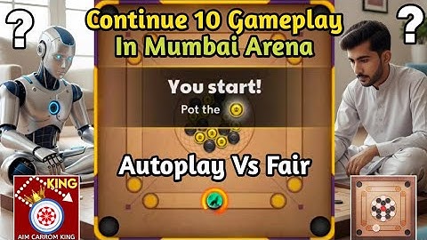 Carrom Pool Autoplay Check | Continue 10 Matches in Mumbai Arena| Jamot Gaming 