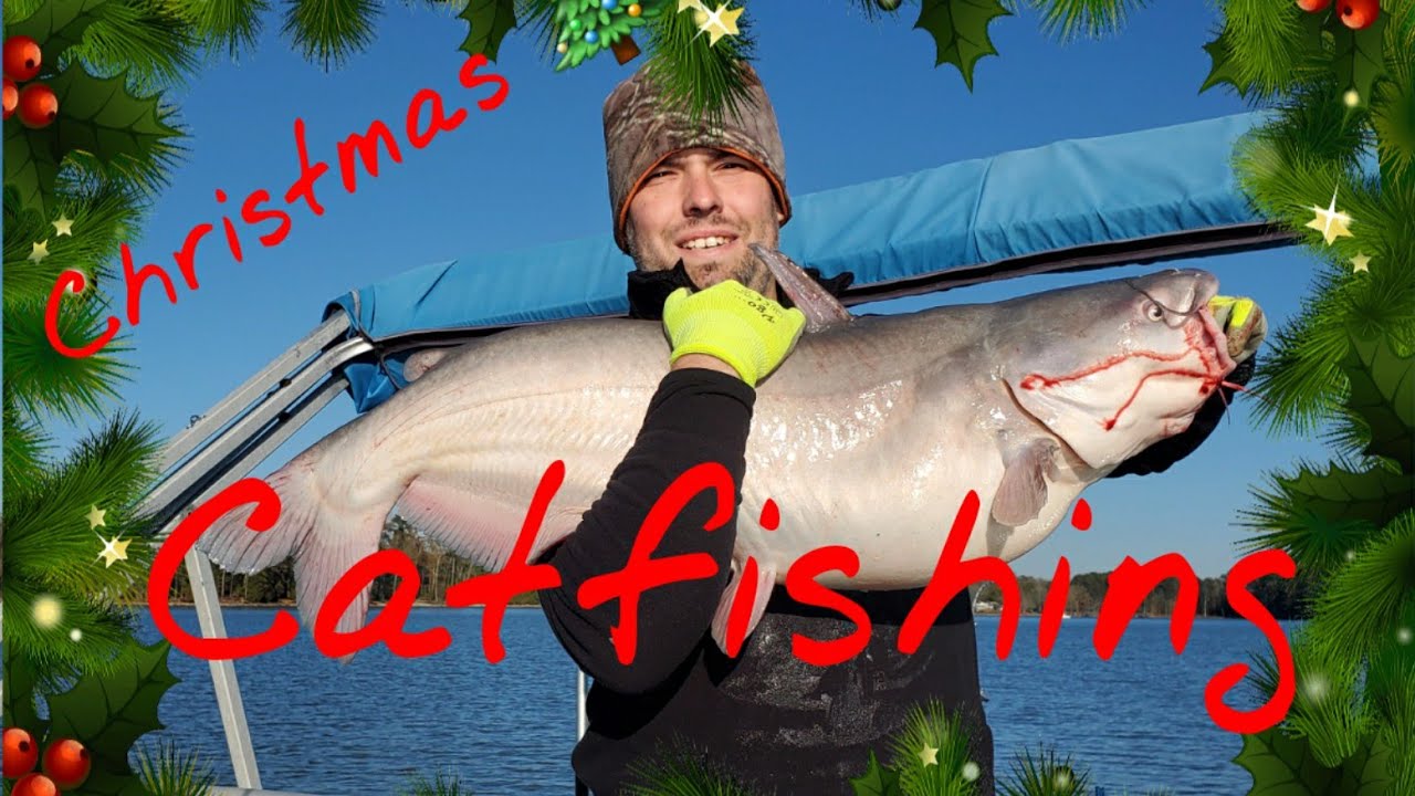 Catfishing at Christmas time on Lake Murray YouTube