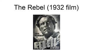 The Rebel (1932 Film)