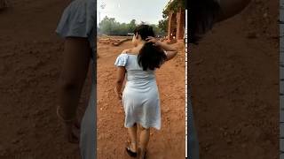 TikTok mallu girl | body action back view