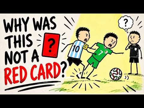 Why Was This Not A Red Card ? | Messi vs Algeria #worldcup2026 #messi