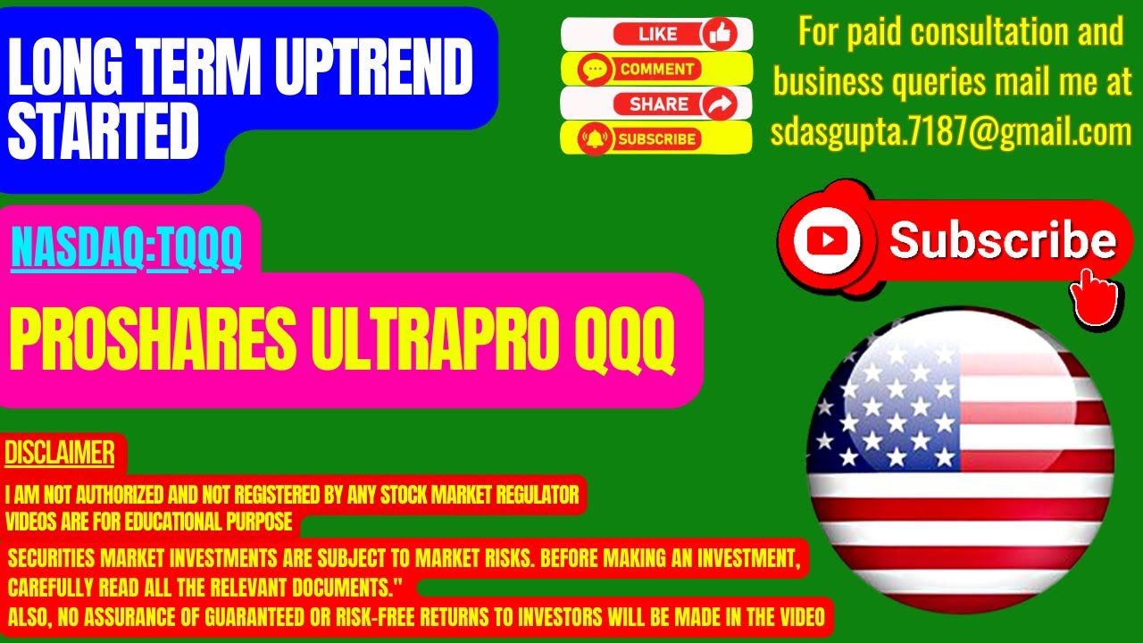 PROSHARES ULTRAPRO QQQ LONG TERM UPTREND STARTED | TQQQ STOCK
