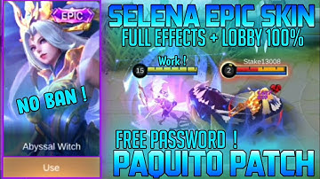 LATEST SELENA THUNDERFLASH SCRIPT FULL EFFECTS + FULL LOBBY FREE PASSWORD PATCH PAQUITO