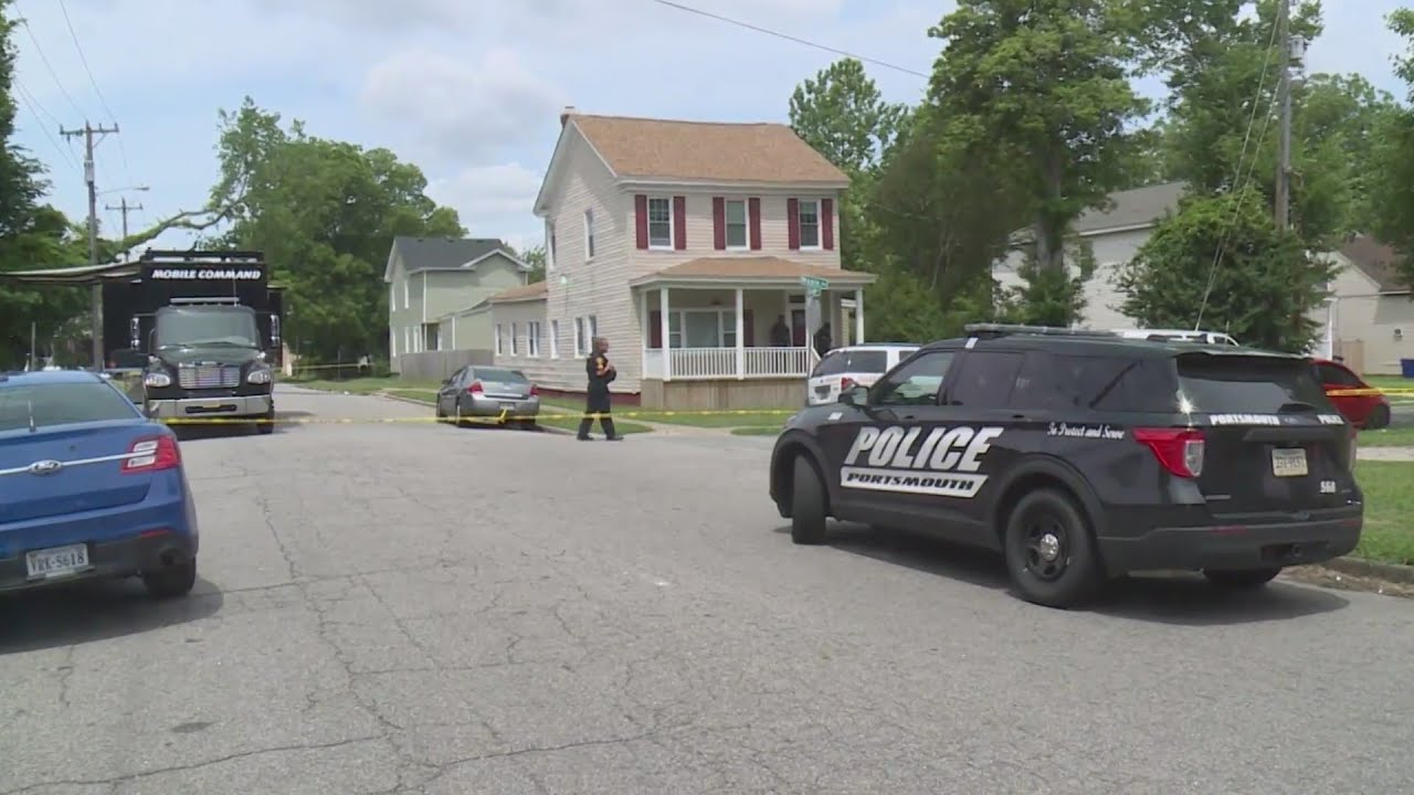 4 shot, 3 killed in shooting on Maple Ave. in Portsmouth - YouTube