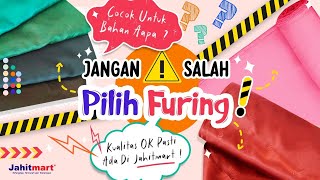 macam macam jenis furing! | sesuaikan penggunaannya dengan busana kalian !