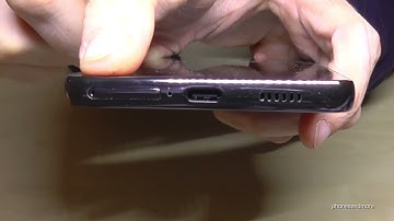 Samsung Galaxy A53 5G: How to remove the SIM and SD card?