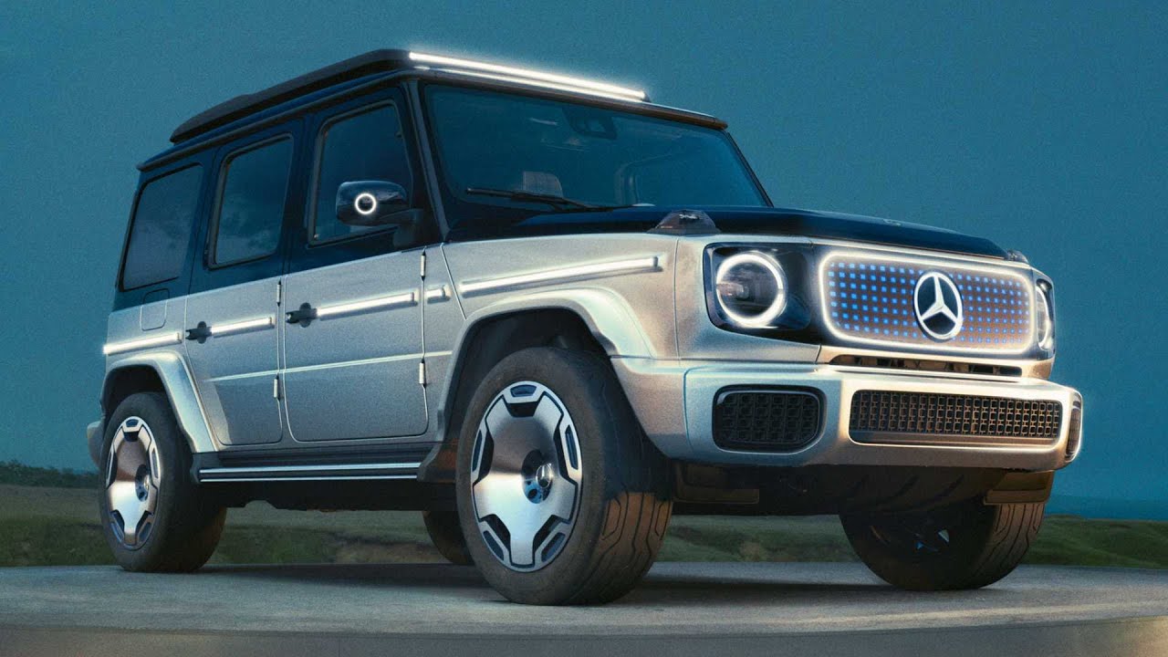 Mercedes EQG Concept - With Electric G-Class Style