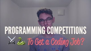 Programming Contests: Necessary to Get a Coding Job?
