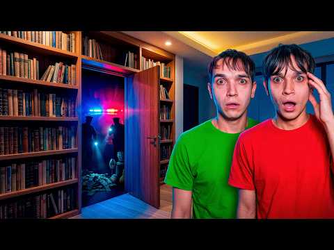 WE FOUND A SECRET ROOM BEHIND OUR WALL | Lucas and Marcus