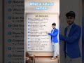 Numbers Chart Explained! (Natural to Integers) 📝 #motivation MathsNumberonal shorts,