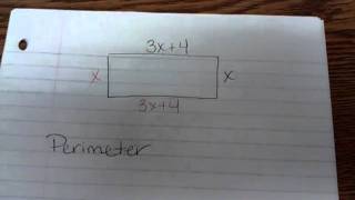 Area and Perimeter with Monomials and Binomials Unit 10-1