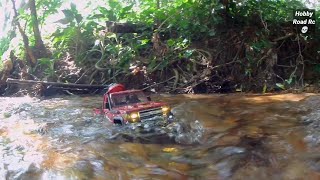 Toyota Land Cruiser LC 79 - MN 82 - escala 1:12, 4x4 Off Road na água !