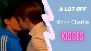 A lot of Kisses from Nick and Charlie in Season 1 and 2