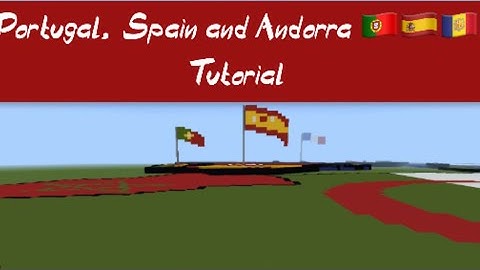 How to build a World Flag Map Part 1-|Portugal, Spain, and Andorra|