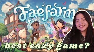 Playing Fae Farm 🔮 cozy gameplay, making friends, exploring Azoria! | chapter 2 & 3