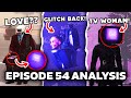 GLITCH SKIBIDI TOILET AND TV WOMAN??! - Episode 54 ALL SECRETS & Easter Egg Analysis & Theory image