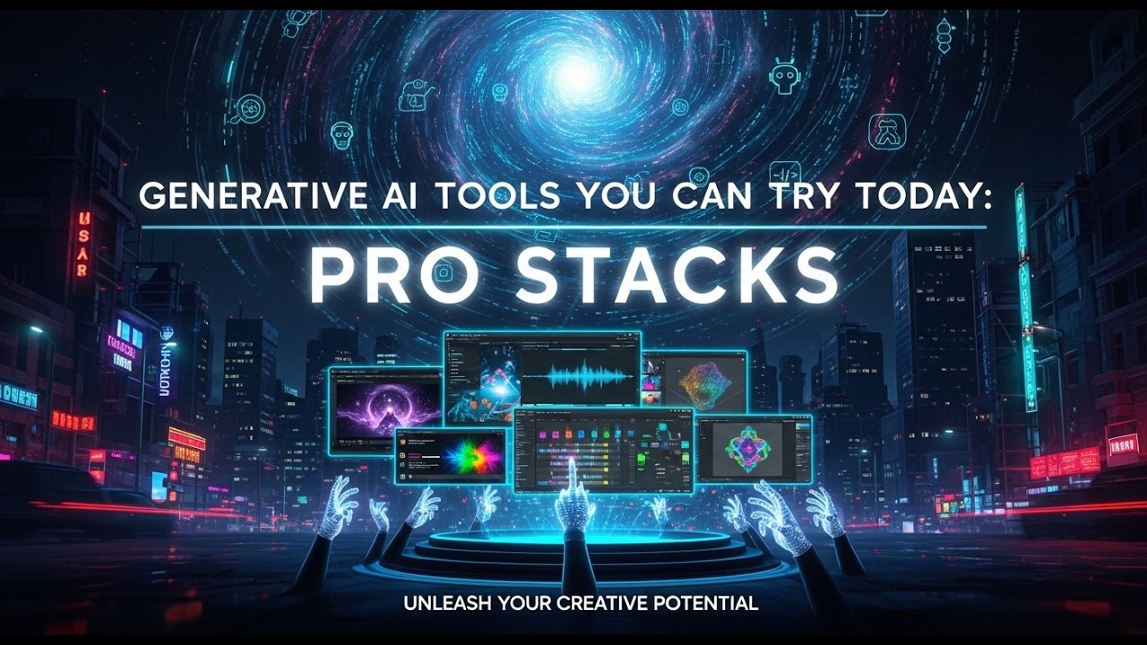 Best Generative AI Tools 2026: Build a Pro Stack (Workflows + QA) - YouTube