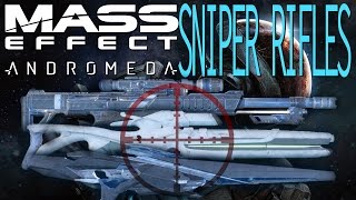 BEST SNIPER RIFLES IN MASS EFFECT ANDROMEDA WITH AUGMENTS