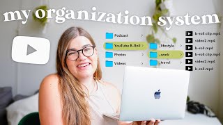 File Organization Hacks For Creators B-Roll Library Camera Roll Albums More