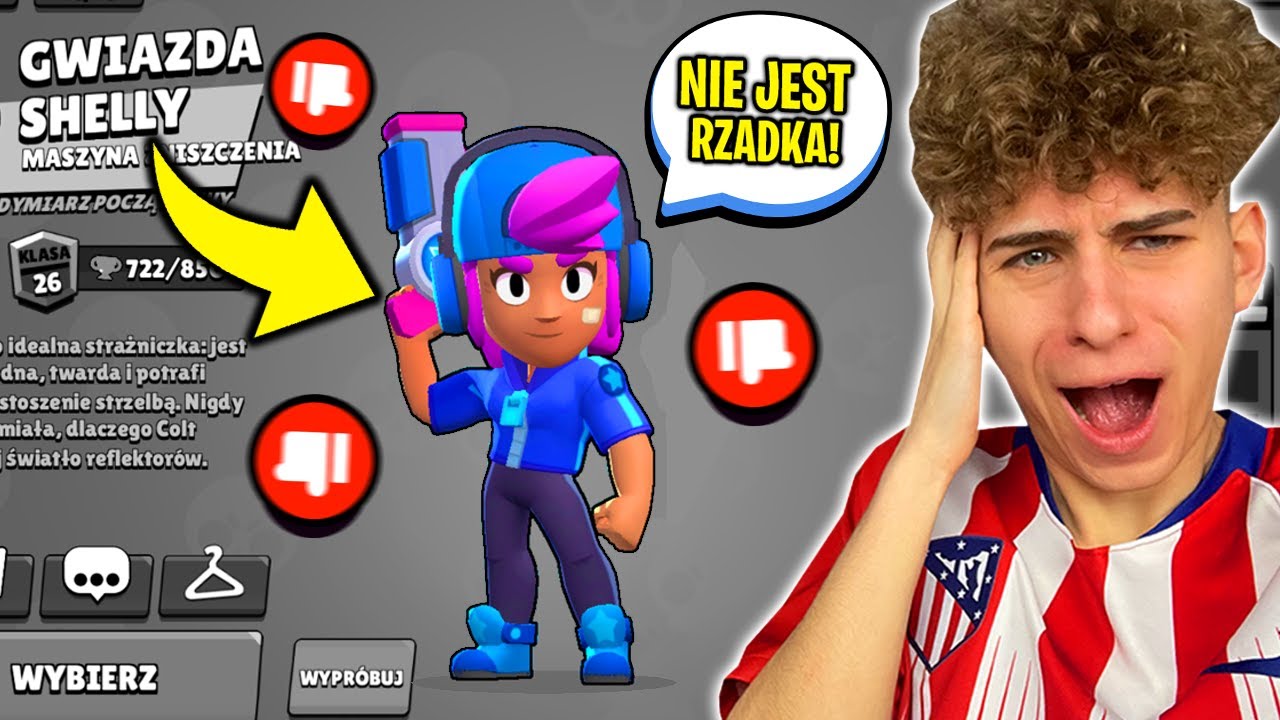 CZY STAR SHELLY NIE JEST JUŻ RZADKIM SKINEM w BRAWL STARS...?🤬