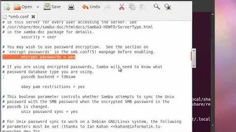 Installing Samba from the Terminal in Ubuntu