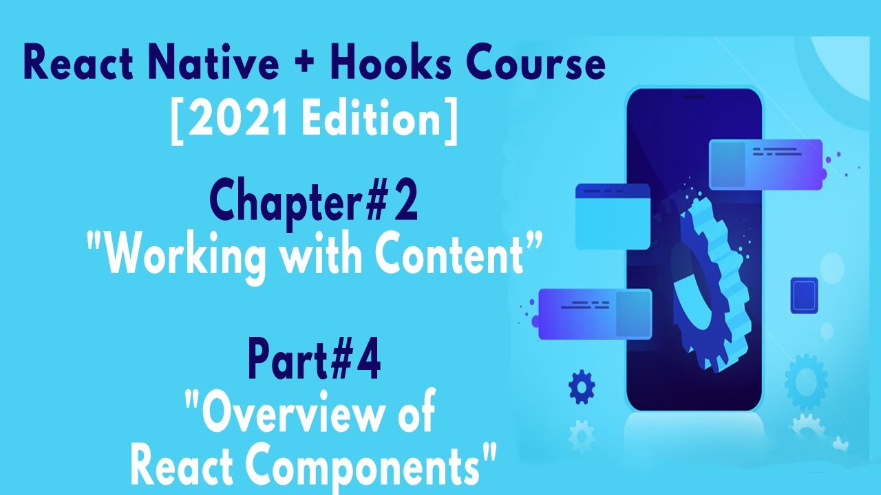 React Native + Hooks Course Chapter#2 "Working with Content" Part#4 ...