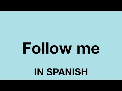 How To Say In Spanish