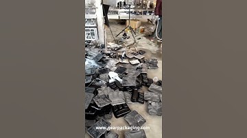 Testing video for automatic fast food tray box sealing packing machine