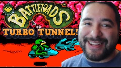 Battletoads Turbo Tunnel : A James and Mike Play Video Response | 8-Bit Eric | 8-Bit Eric