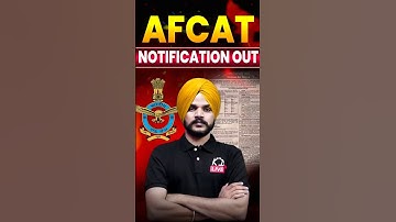 AFCAT 2/2025 NOTIFICATION OUT ! 🔥🔥