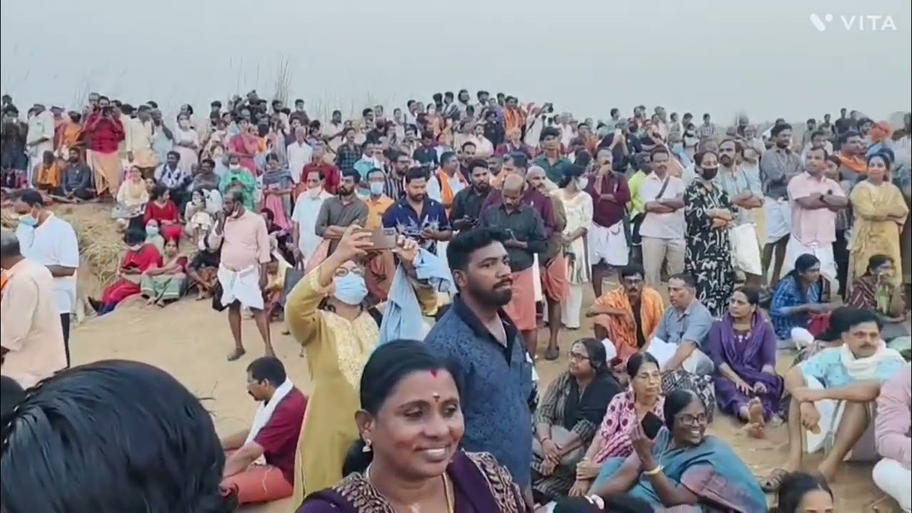 മഹാമാഘ മഹോത്സവം..... Youtubevideo#trending #maghamahtsavam#temple#arathi#snanam🙏