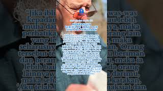 Serial Adab Mulia  Membangun Pemikiran Yang Baik Tentang Kemuliaan