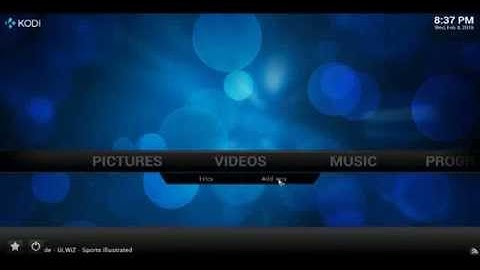KODI XBMC live TV Streaming channel how to
