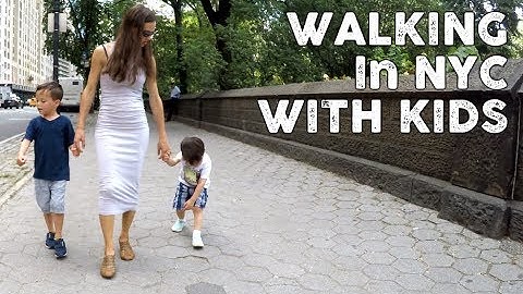 10 Hours of Walking in NYC with Kids