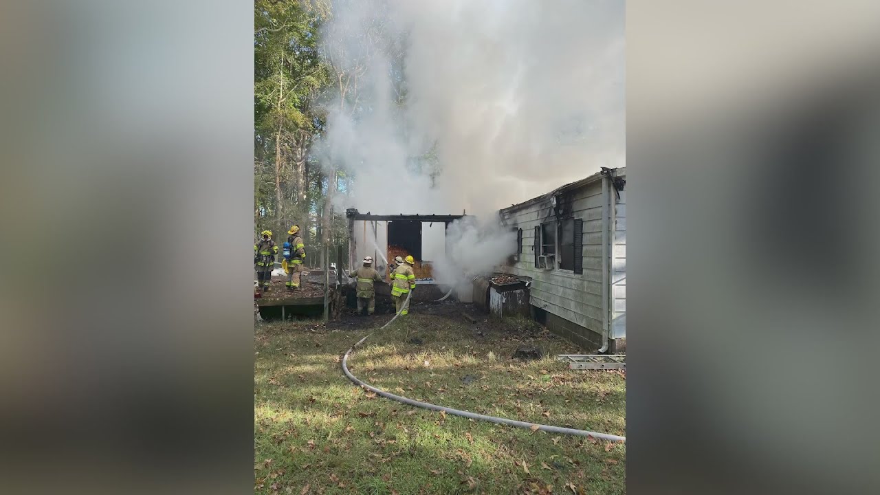 3 taken to hospital after house fire YouTube