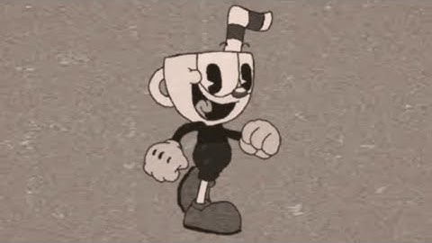 Cuphead walk loop animation: 1930’s style
