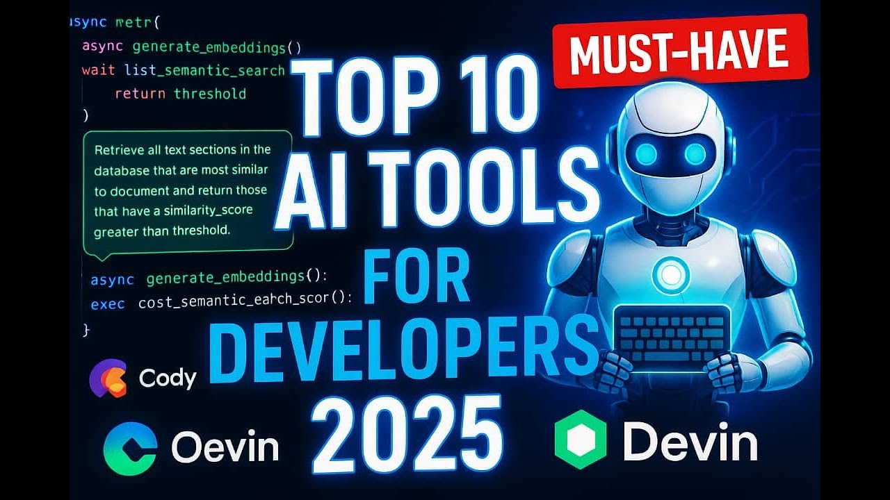 Best AI Tools for Developers in 2025 - YouTube