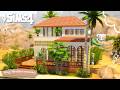 You NEED to See This Tiny Mediterranean Build 🌵 | The Sims 4 | Relaxing Speed Build | ASMR | No CC