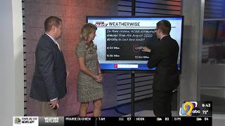 First Alert Forecast: Monday morning, August 10th