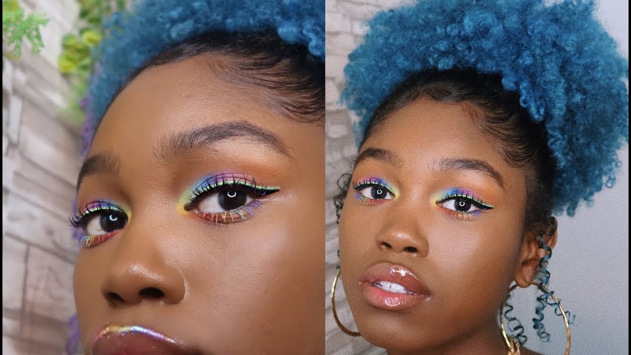 Random Hologram Eyeshadow & Lip | Jessridleyy