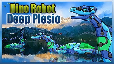 Dino Robot Deep Plesio - Game Show - Game Play - 2015 - HD